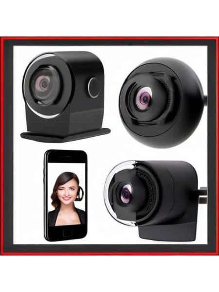 1080p Webcam with Ring Light - Deluxe