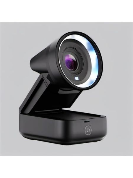 1080p Webcam with Ring Light - Essential