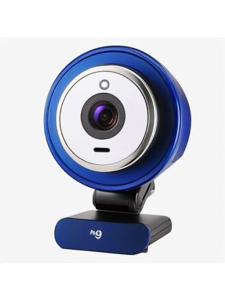 1080p Webcam with Ring Light - Compact